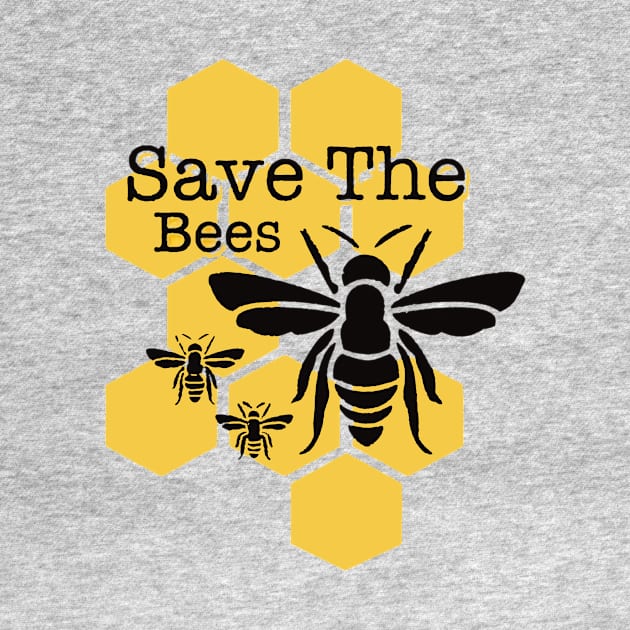 Honeycomb Save The Bees by haninidiyah